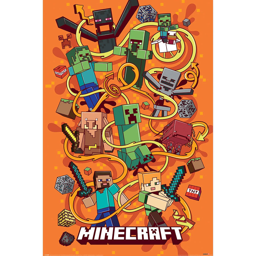 Minecraft Funtage Poster 26 LKT Sport Entertainment>Gaming>Minecraft Posters