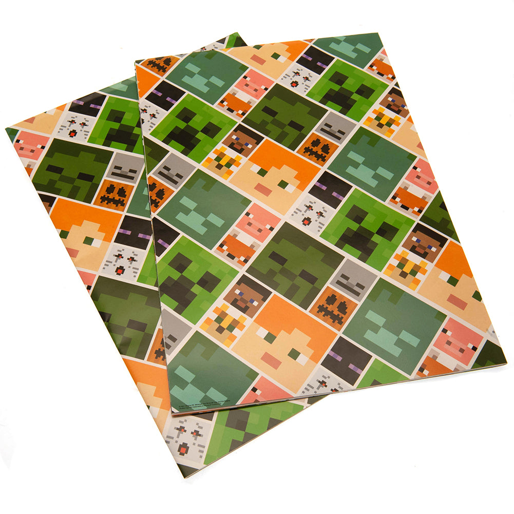 Minecraft Gift Wrap LKT Sport Entertainment>Gaming>Minecraft Wrapping Paper