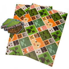 Minecraft Gift Wrap LKT Sport Entertainment>Gaming>Minecraft Wrapping Paper