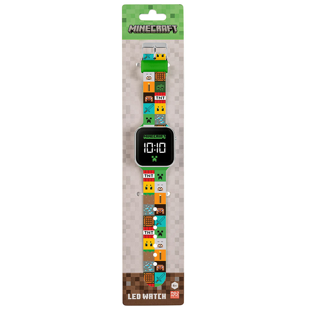 Minecraft Junior LED Watch LKT Sport Entertainment>Gaming>Minecraft