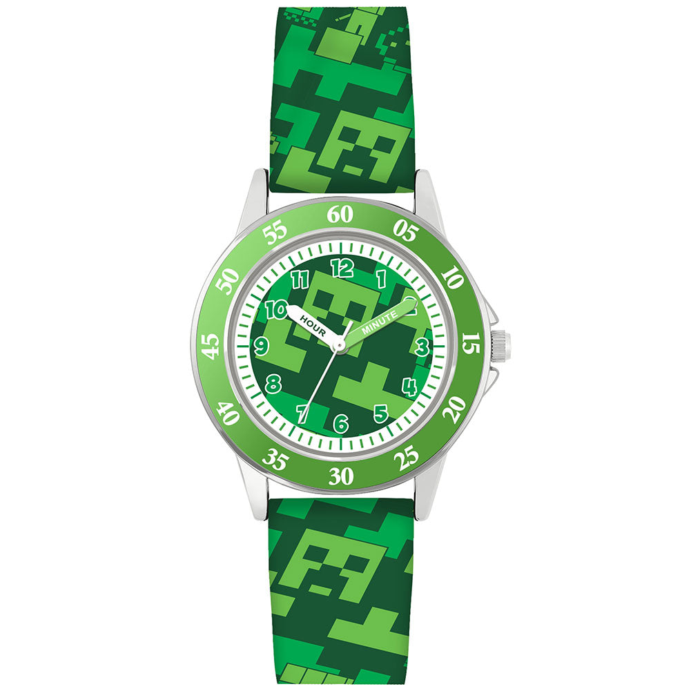 Minecraft Junior Time Teacher Watch Creeper LKT Sport Entertainment>Gaming>Minecraft