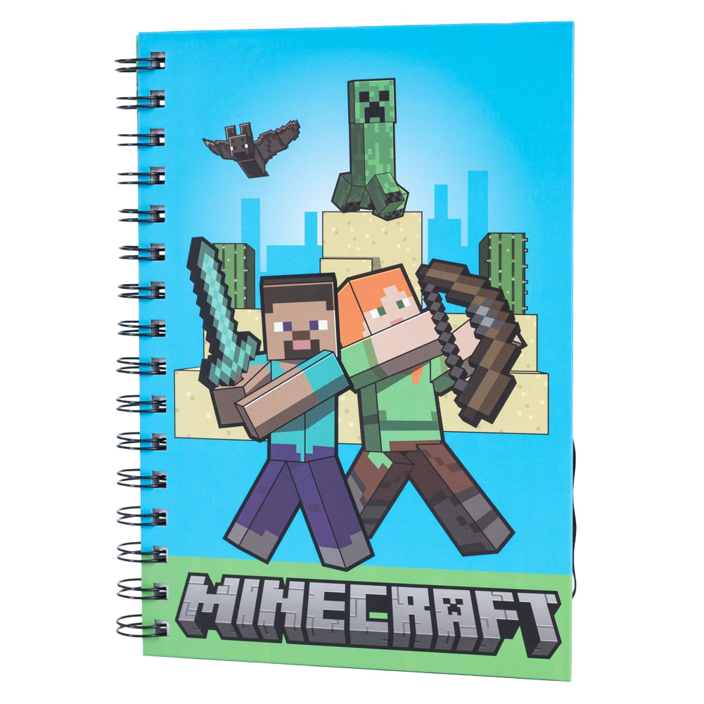 Minecraft Notebook LKT Sport Entertainment>Gaming>Minecraft