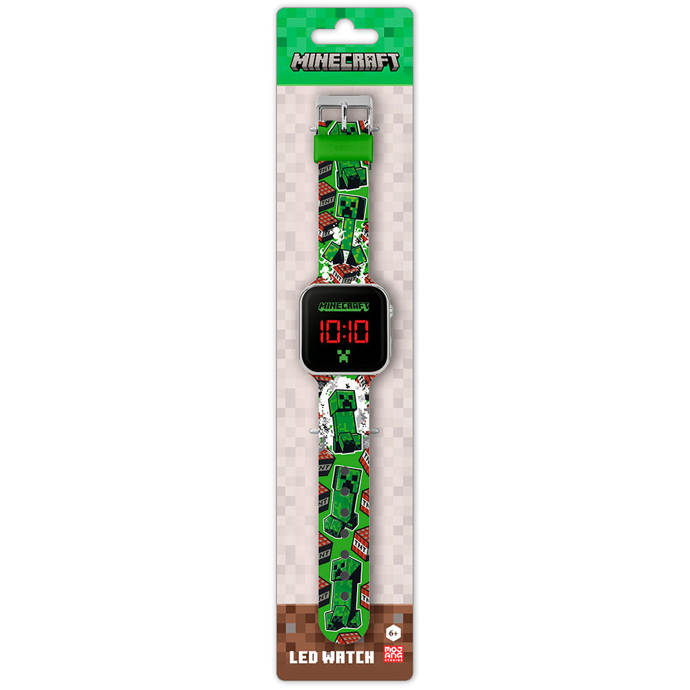 Minecraft TNT Junior LED Watch LKT Sport Entertainment>Gaming>Minecraft Watches