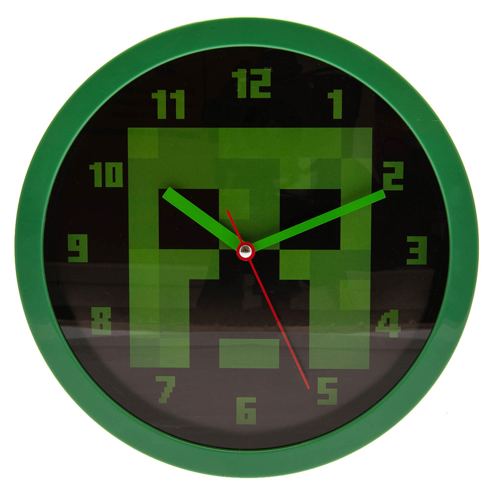 Minecraft Wall Clock LKT Sport Entertainment>Gaming>Minecraft