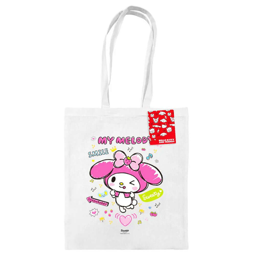 My Melody Canvas Tote Bag LKT Sport Entertainment>TV Series>My Melody Tote Bags