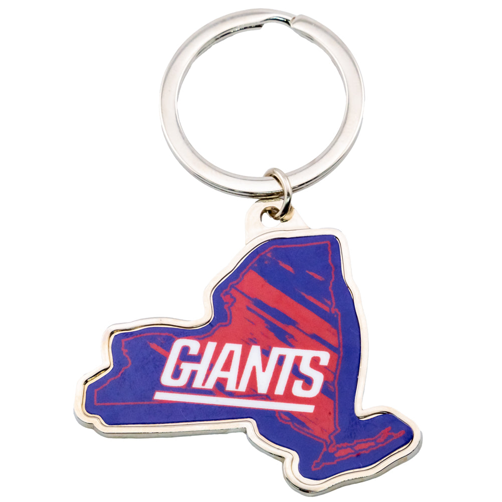 New York Giants State Shape Keyring LKT Sport American Sports>NFL>New York Giants