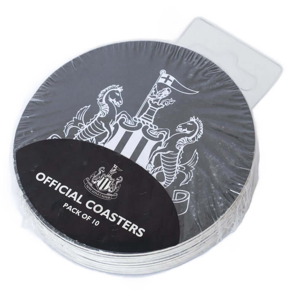 Newcastle United FC 10pk Beer Mat Set LKT Sport Football>Premier League>Newcastle United FC Coasters