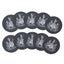 Newcastle United FC 10pk Beer Mat Set LKT Sport Pack of 10 coasters with a high quality printBlack coasters featuring a white NUFC crestOfficial licensed productApprox 9.5cm in diameter Coasters