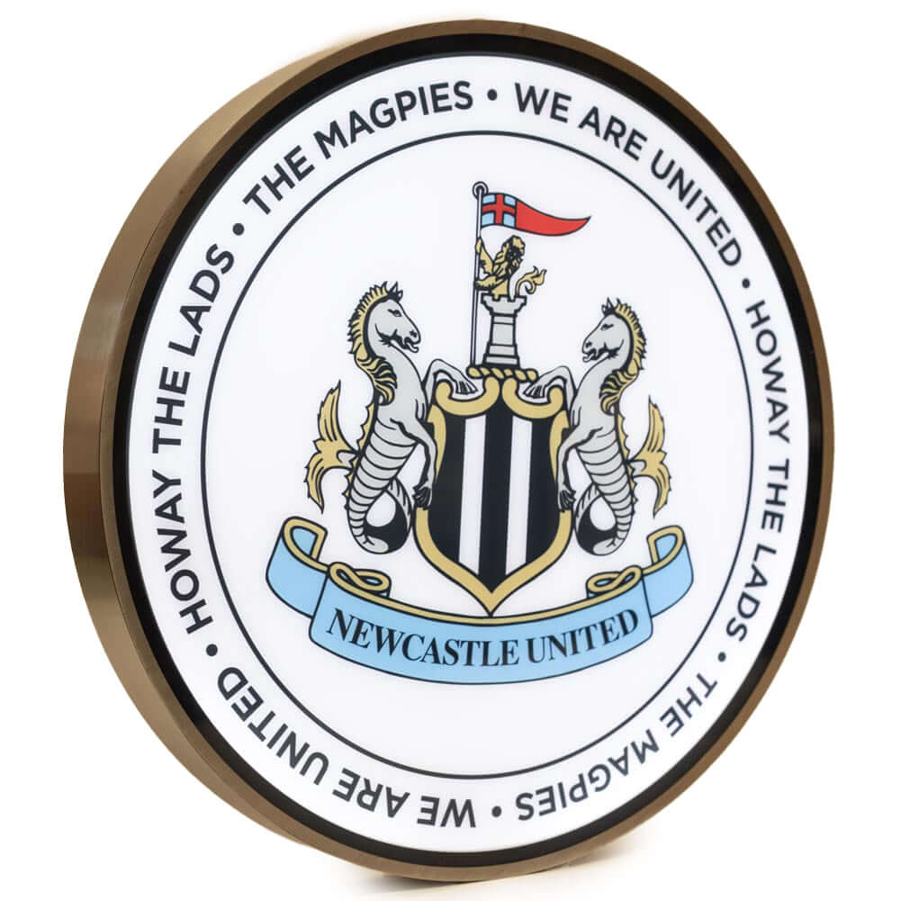 Newcastle United FC 12 Inch LED Wall Light LKT Sport Football>Premier League>Newcastle United FC Wall Light Fixtures