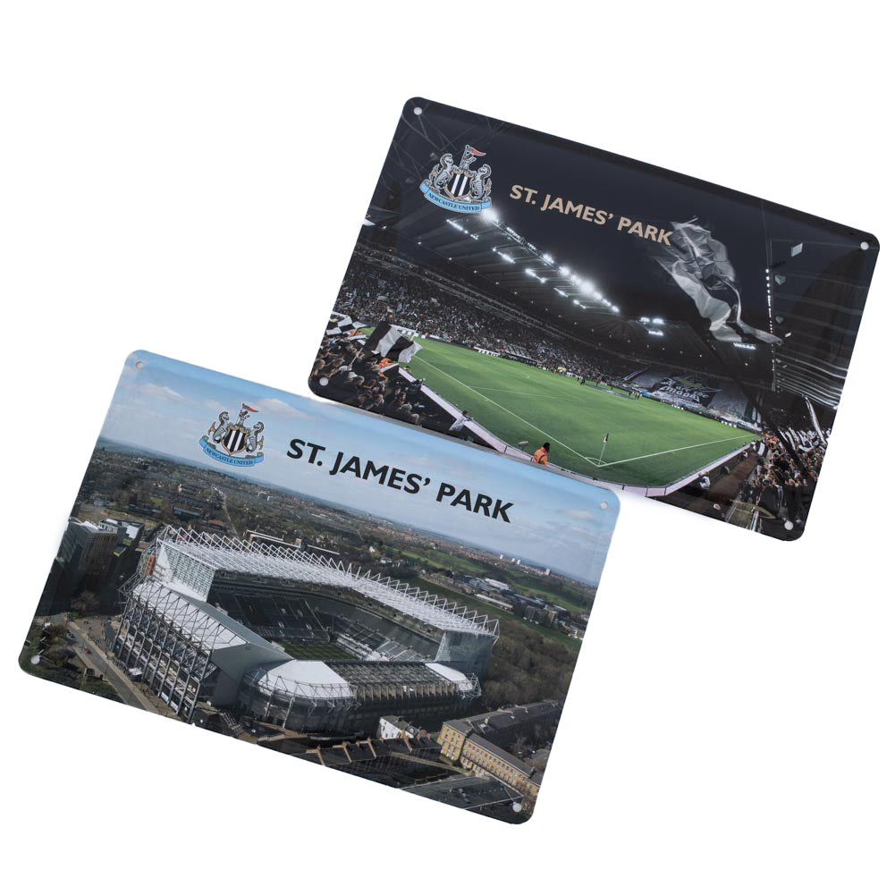 Newcastle United FC 2pk Stadium Sign LKT Sport Football>Premier League>Newcastle United FC Novelty Signs