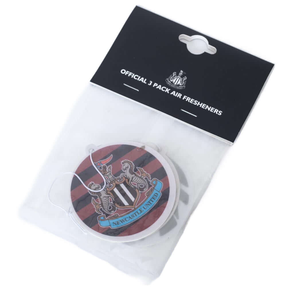 Newcastle United FC 3pk Retro Air Freshener LKT Sport Football>Premier League>Newcastle United FC Vehicle Air Fresheners