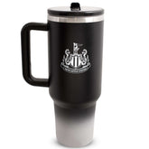 Newcastle United FC 40oz Tumbler LKT Sport Black 40oz thermal tumbler, ideal for Newcastle fans of all agesKeep your drinks hot or cold for hours with double-walled insulationIncludes a soft grip handle for extra comfortWith a sturdy drinking spout to avo