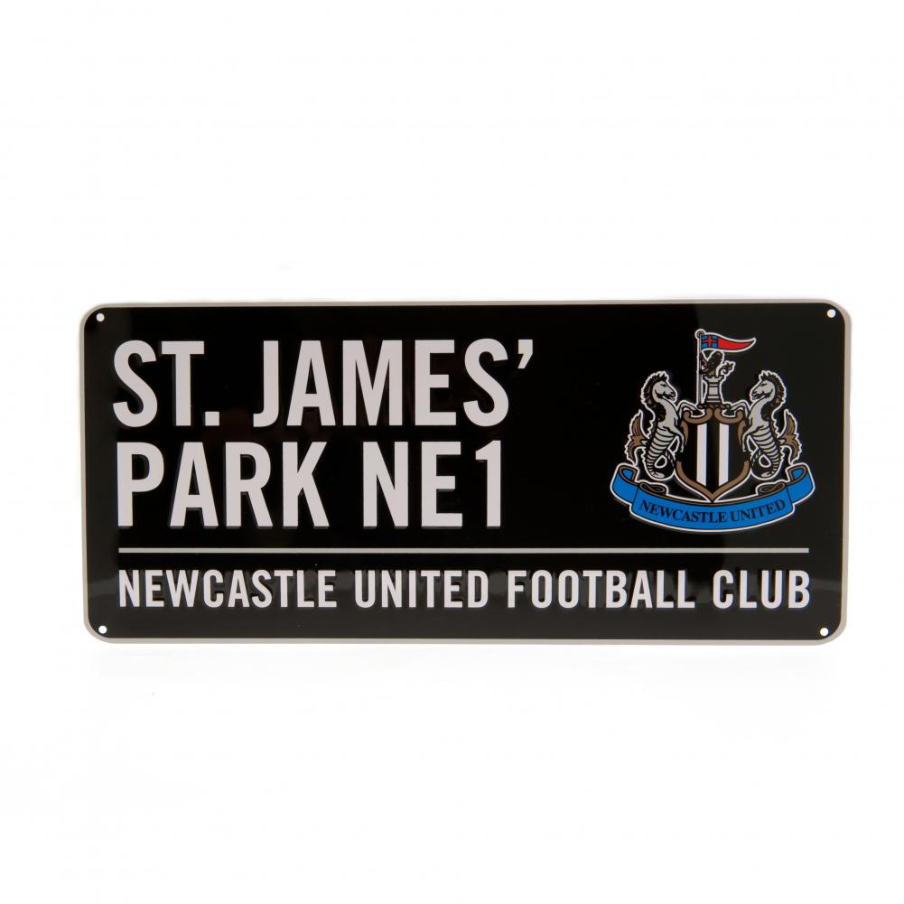 Newcastle United FC Colour Street Sign LKT Sport Football>Premier League>Newcastle United FC Novelty Signs