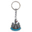 Newcastle United FC Crest Keyring LKT Sport Metal crest shaped keyring with chain and split ringDie stamped design with full colour infillMetal alloy with silver style finishOfficial licensed productApprox 35mm x 35mm Keychains