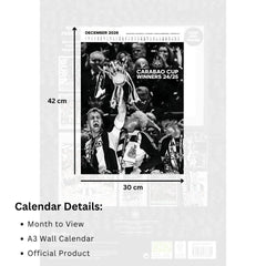 Newcastle United FC Deluxe Calendar 2026 LKT Sport Football>Premier League>Newcastle United FC Wall Calendars