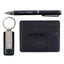Newcastle United FC Leather Wallet, Fob & Pen Set LKT Sport Luxury gift set comprising of a executive leather key fob, a luxury ball point pen and a faux leather card holderEach item is subtly branded with Newcastle United text and a crest, complimenting