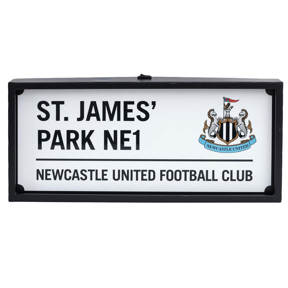 Newcastle United FC Metal LED Street Sign LKT Sport Football>Premier League>Newcastle United FC