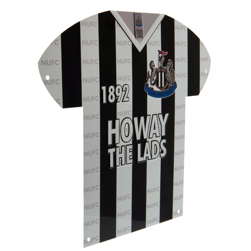 Newcastle United FC Metal Shirt Sign LKT Sport Football>Premier League>Newcastle United FC Novelty Signs