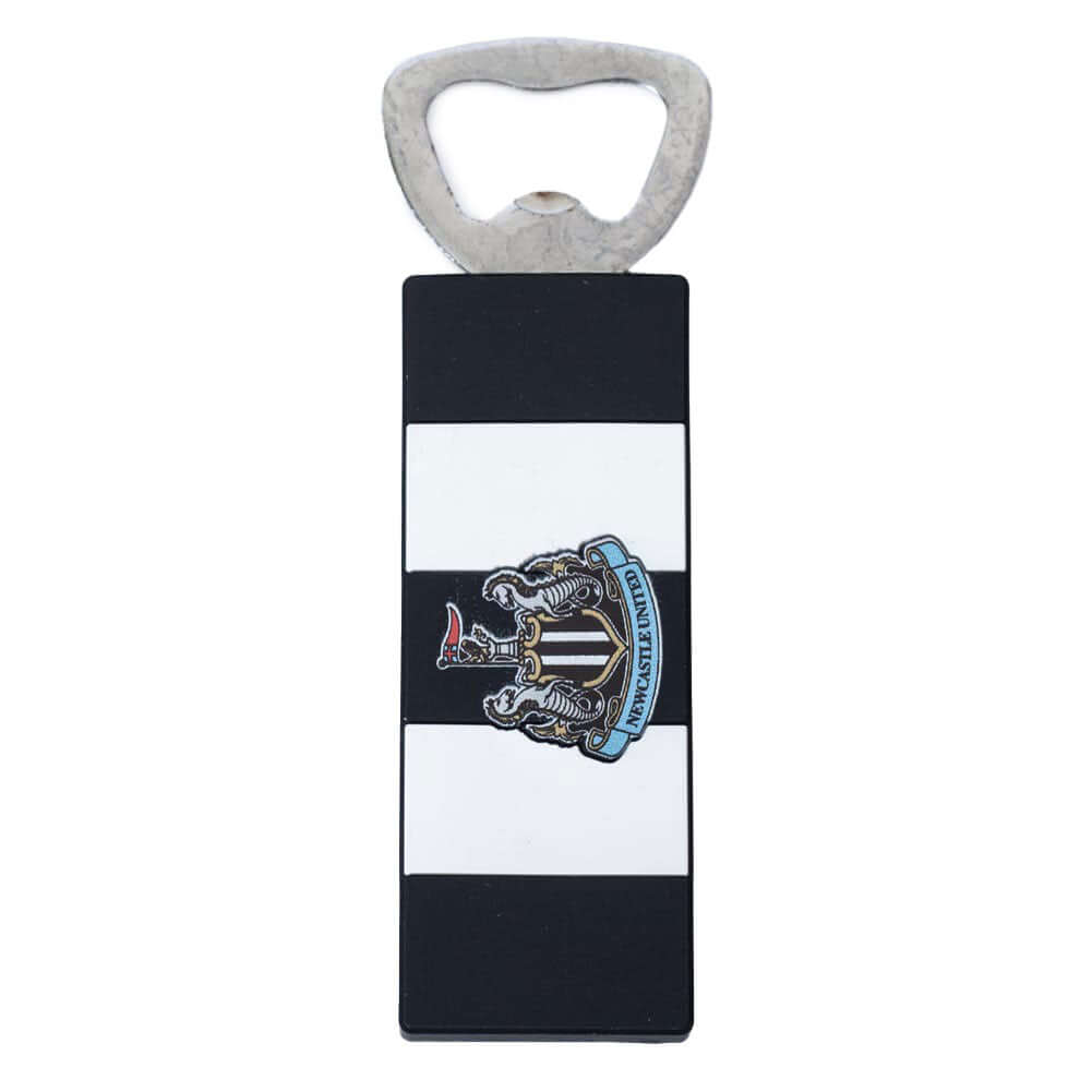 Newcastle United FC PVC Rectangle Magnetic Bottle Opener LKT Sport Football>Premier League>Newcastle United FC Bottle Openers