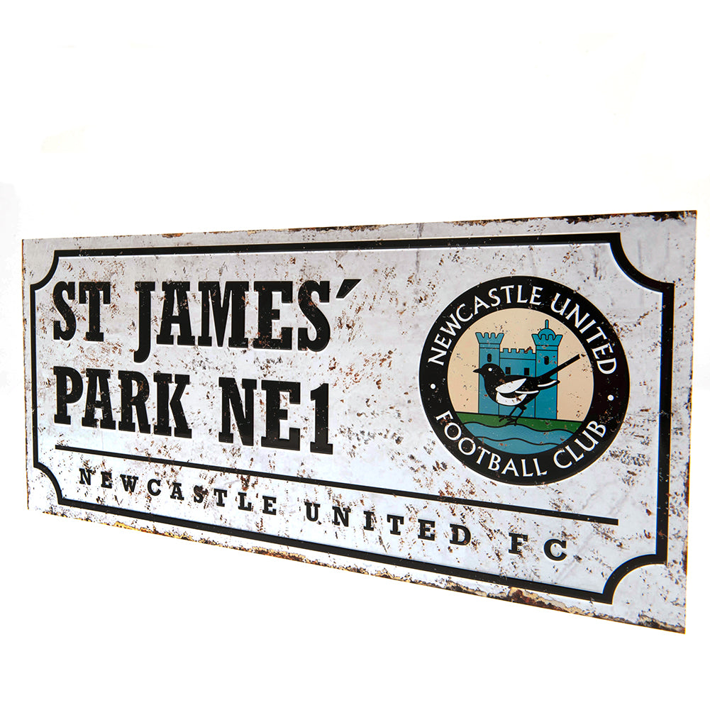 Newcastle United FC Retro Street Sign LKT Sport Football>Premier League>Newcastle United FC Novelty Signs
