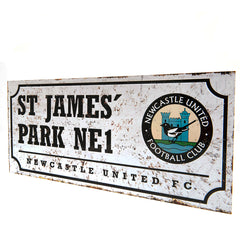 Newcastle United FC Retro Street Sign LKT Sport Football>Premier League>Newcastle United FC Novelty Signs