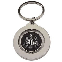 Newcastle United FC Spinner Keyring LKT Sport Football>Premier League>Newcastle United FC Keychains