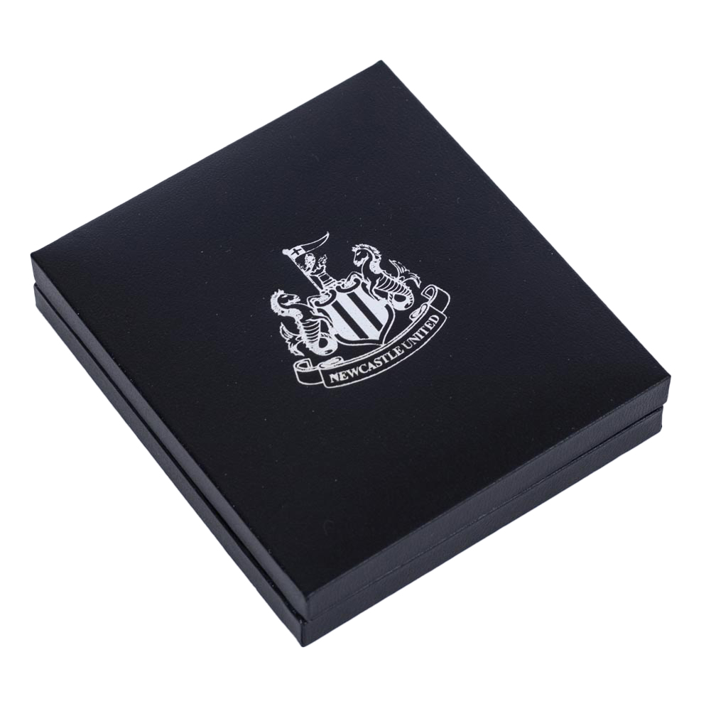 Newcastle United FC Stainless Steel Heart Necklace LKT Sport Football>Premier League>Newcastle United FC Necklaces