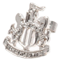 Newcastle United FC Sterling Silver Stud Earring LKT Sport Highly detailed sterling silver shaped earringFeaturing the Newcastle crest on an earring studWith a butterfly back fixingOfficial licensed productApprox 11mm x 11mm Earrings