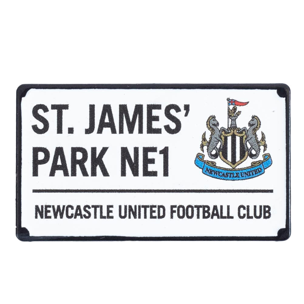 Newcastle United FC Street Sign Badge LKT Sport Football>Premier League>Newcastle United FC Pins