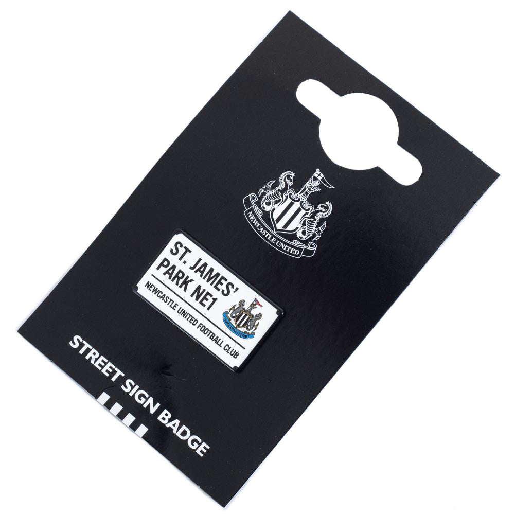 Newcastle United FC Street Sign Badge LKT Sport Football>Premier League>Newcastle United FC Pins