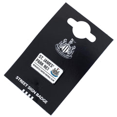 Newcastle United FC Street Sign Badge LKT Sport Football>Premier League>Newcastle United FC Pins