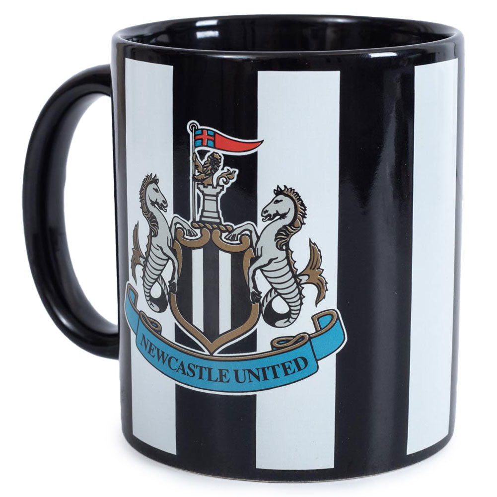 Newcastle United FC Striped Mug LKT Sport Football>Premier League>Newcastle United FC Mugs