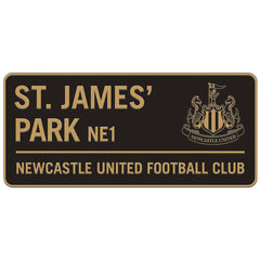 Newcastle United FC Two Tone Street Sign LKT Sport Football>Premier League>Newcastle United FC Novelty Signs