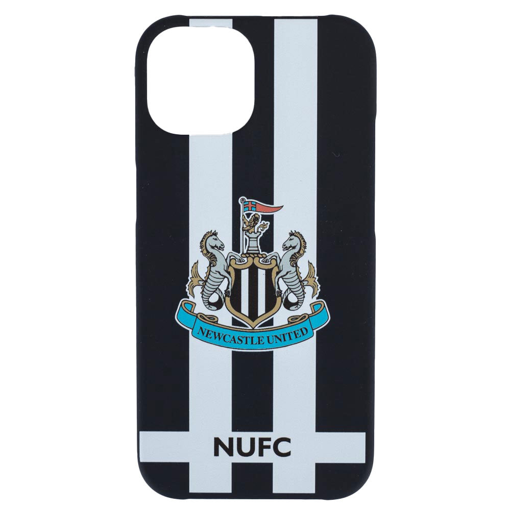 Newcastle United FC iPhone 15 Striped Hard Case LKT Sport Football>Premier League>Newcastle United FC Mobile Phone Cases