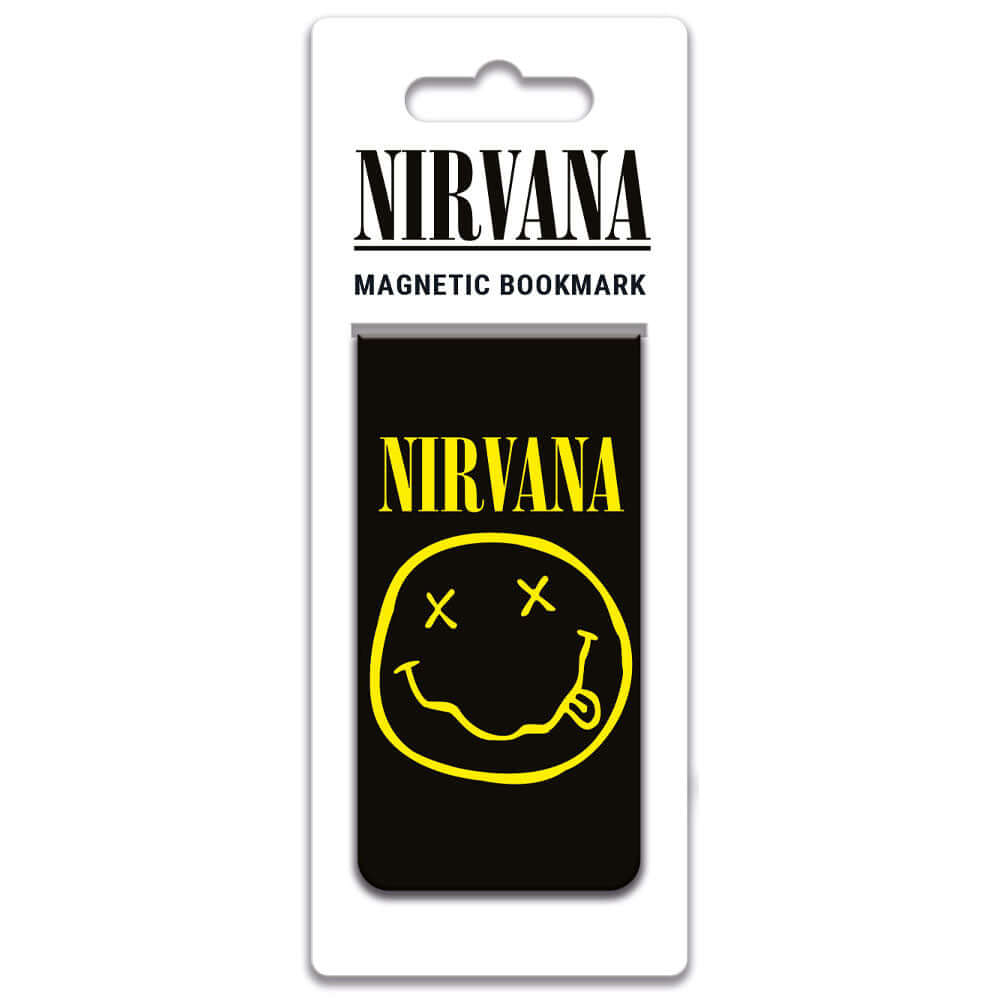 Nirvana Magnetic Bookmark LKT Sport Entertainment>Music>Nirvana Bookmarks