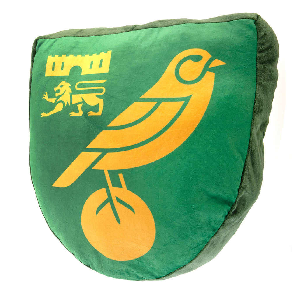 Norwich City FC Crest Cushion LKT Sport Football>Football League>Norwich City FC