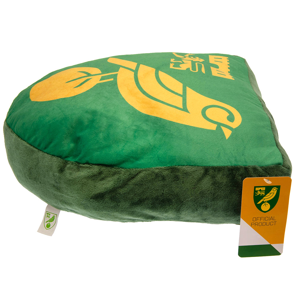 Norwich City FC Crest Cushion LKT Sport Football>Football League>Norwich City FC