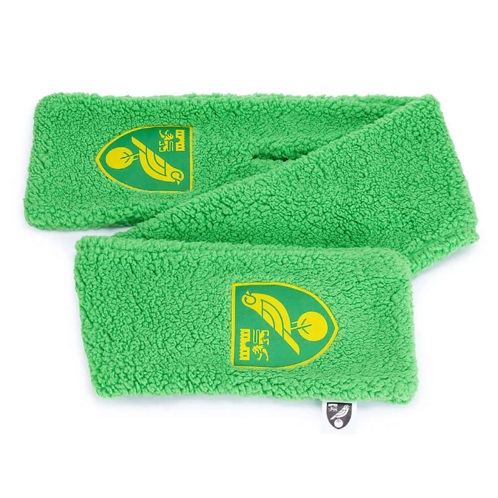Norwich City FC Sherpa Scarf LKT Sport Football>Football League>Norwich City FC Scarves & Shawls