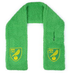 Norwich City FC Sherpa Scarf LKT Sport Football>Football League>Norwich City FC Scarves & Shawls