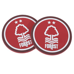 Nottingham Forest FC 2pk Coaster Set LKT Sport Football>Premier League>Nottingham Forest FC Coasters