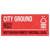 Nottingham Forest FC Colour Street Sign LKT Sport Football>Premier League>Nottingham Forest FC Novelty Signs