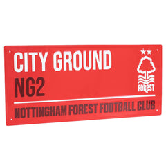 Nottingham Forest FC Colour Street Sign LKT Sport Football>Premier League>Nottingham Forest FC Novelty Signs