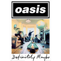 Oasis Definitely Maybe Poster 29 LKT Sport Rolled maxi posterFeatures the 1994 Definitely Maybe album coverHigh resolution artworkPrinted on 150gsm gloss paperOfficial licensed productApprox 61cm x 91cm Posters