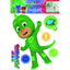 PJ Masks Wall Sticker A3 Gekko LKT Sport High quality vibrant A3 vinyl wall stickersFeaturing Gekko and other assorted stickersRemovable & repositionableOfficial licensed productMain sticker approx 34cm x 26cmAssorted size additional stickers Home Decor D