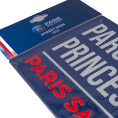 Paris Saint Germain FC Colour Street Sign LKT Sport Football>European Leagues>Paris Saint Germain FC Novelty Signs