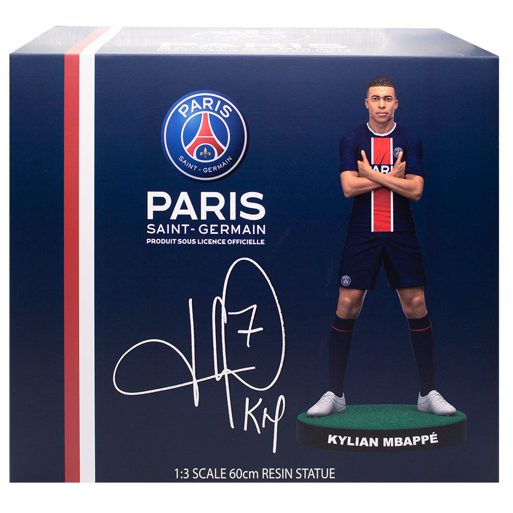 Paris Saint Germain FC Football's Finest Kylian Mbappe Premium 60cm Statue LKT Sport Football>European Leagues>Paris Saint Germain FC|Football>SoccerStarz