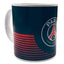 Paris Saint Germain FC Linea Mug LKT Sport Ceramic everyday coffee mugLinea design featuring a full colour PSG club crestGlazed kiln fired finish with white handleOfficial licensed productApprox 315ml (11oz)Approx 9cm tall, 8cm in diameter Mugs
