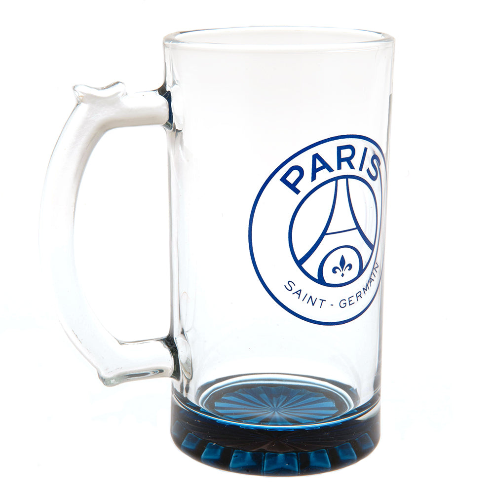 Paris Saint Germain FC Stein Glass Tankard LKT Sport Football>European Leagues>Paris Saint Germain FC Beer Glasses