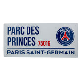 Paris Saint Germain FC White Street Sign LKT Sport Football>European Leagues>Paris Saint Germain FC Novelty Signs