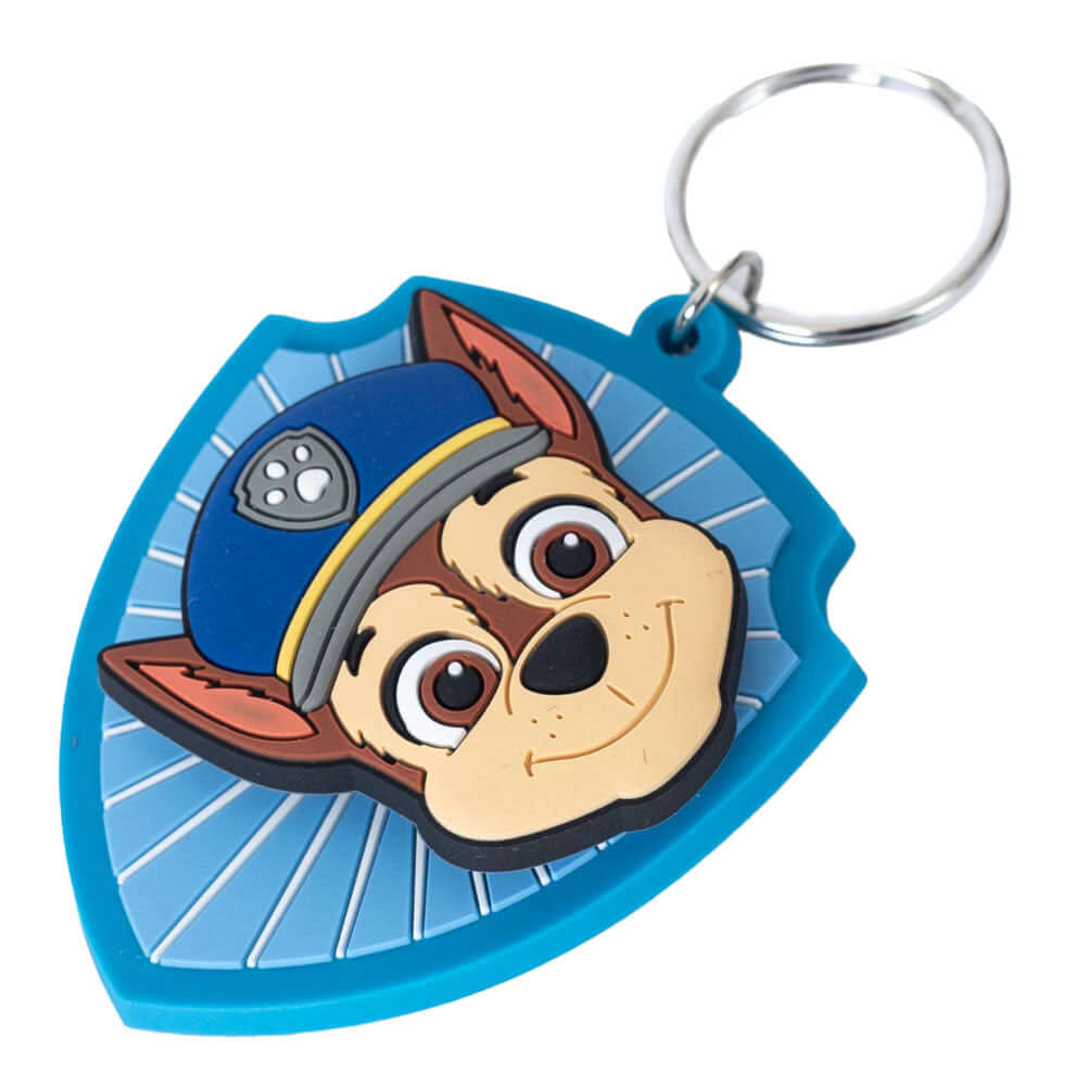 Paw Patrol Chase PVC Spinner Keyring LKT Sport Entertainment>TV Series>Paw Patrol Keychains